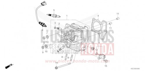 CYLINDER HEAD NSC110M de 2021